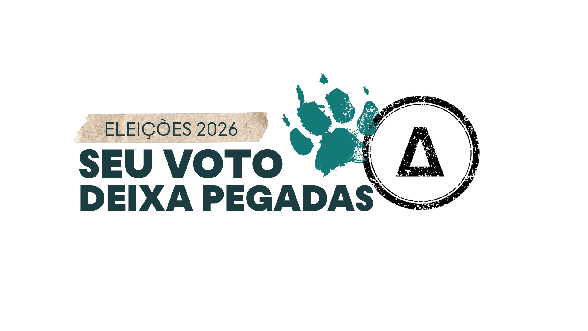 Seu voto deixa pegadas (Eleições 2026)